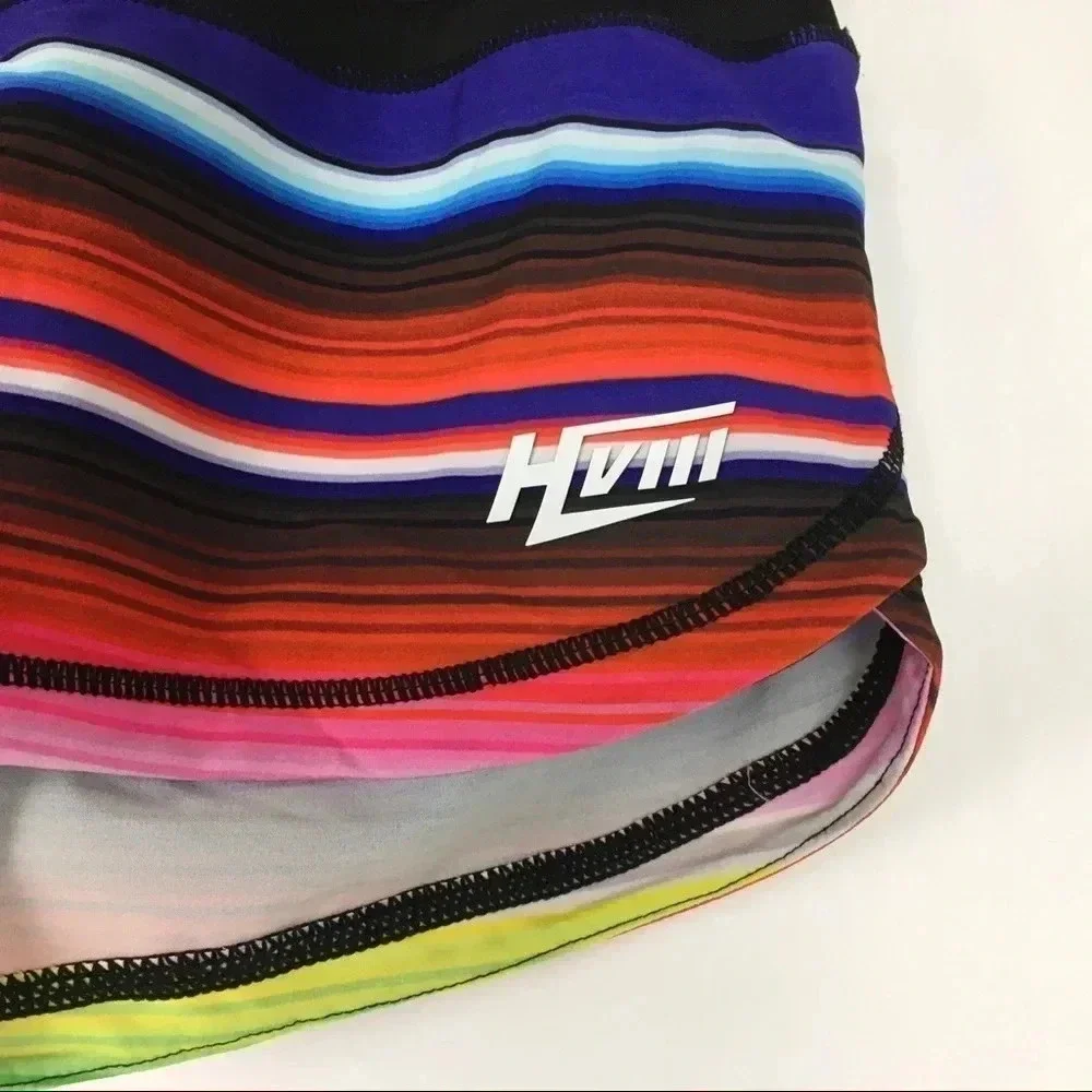HVIII‎ Brand Goods Striped Contour Shorts
